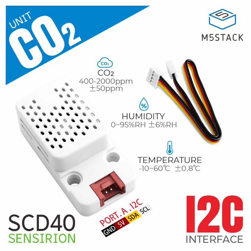 M5Stack CO2 Unit with Temperat - M5Stack review and price