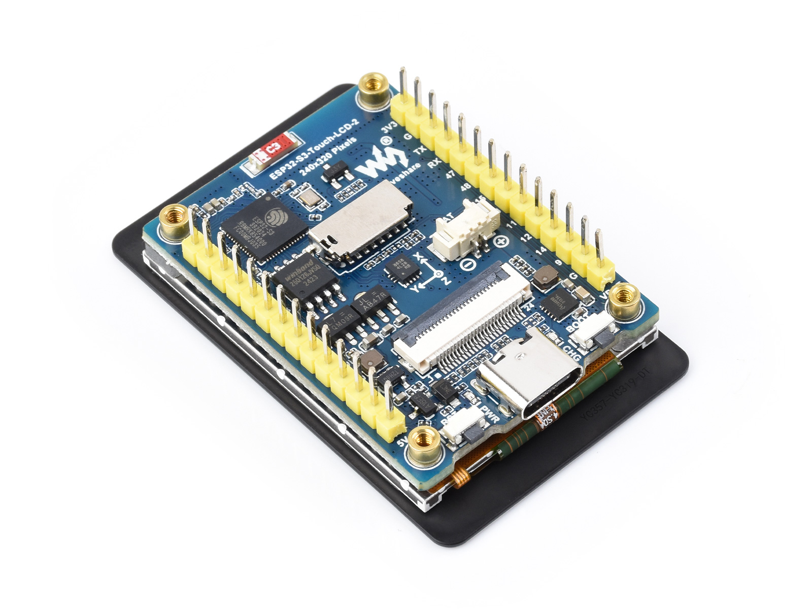 Waveshare ESP32-S3 2inch Capac - Waveshare Esp32 review and price