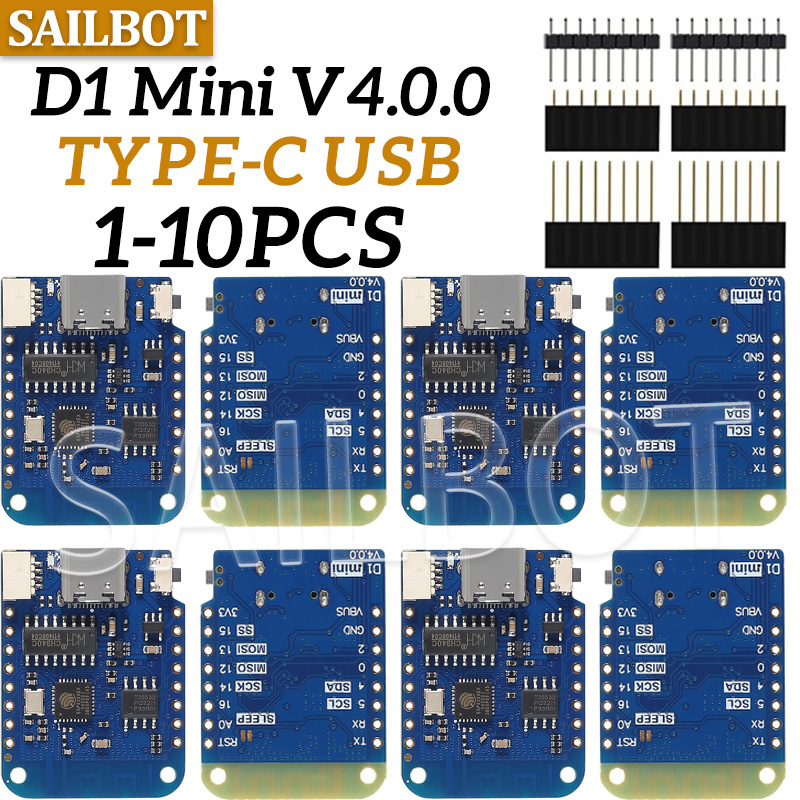 1-10PCS WeMos D1 Mini ESP8266  - Wemos D1 Mini review and price