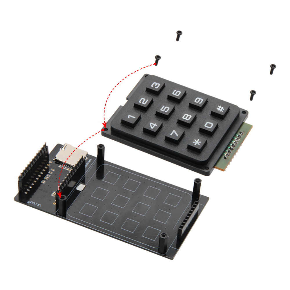 LILYGO® TTGO T-Display Keyboar - Ttgo Tdisplay review and price