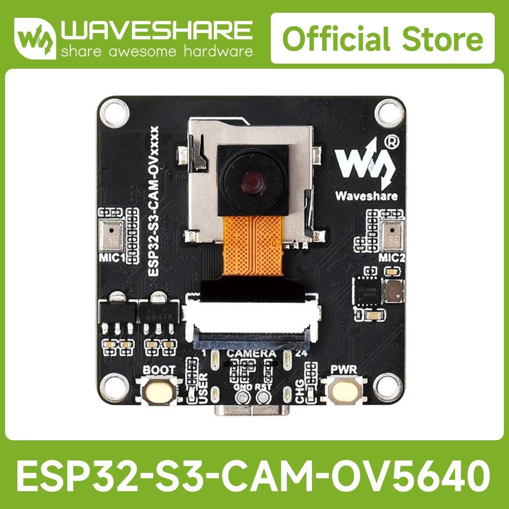 Waveshare ESP32-S3 AIoT Camera - Waveshare Esp32 review and price