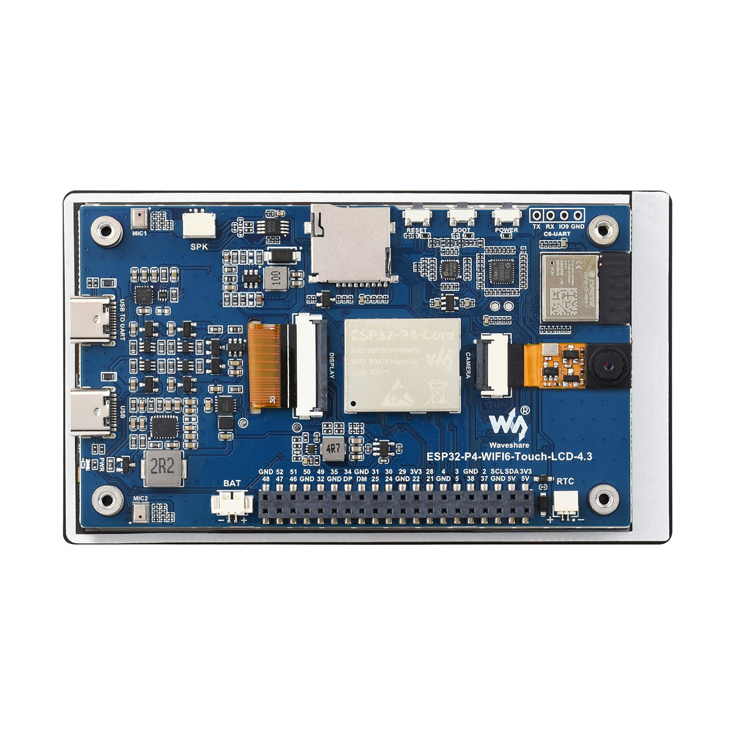 Waveshare ESP32-P4-WIFI6 4.3in - Waveshare Esp32 review and price