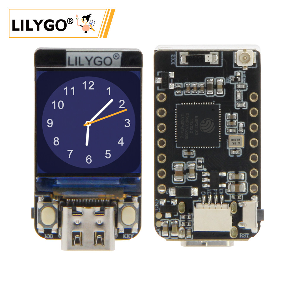 LILYGO T-QT Pro ESP32-S3 GC9A0 - Lolin S3 review and price