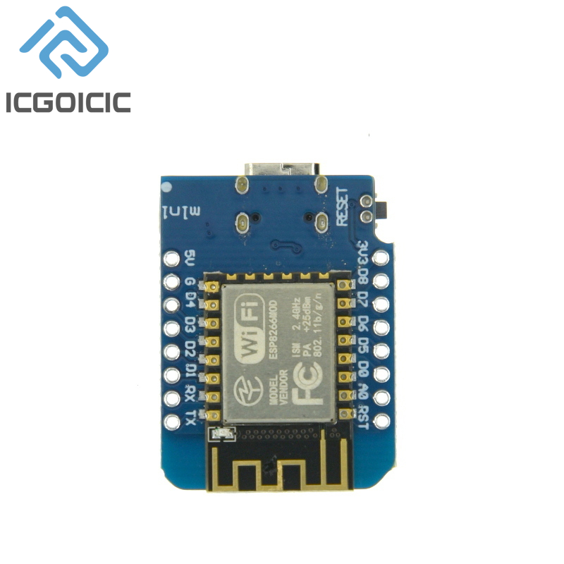 D1 Mini-Mini NodeMcu 4M Bytes  - Wemos D1 Mini review and price