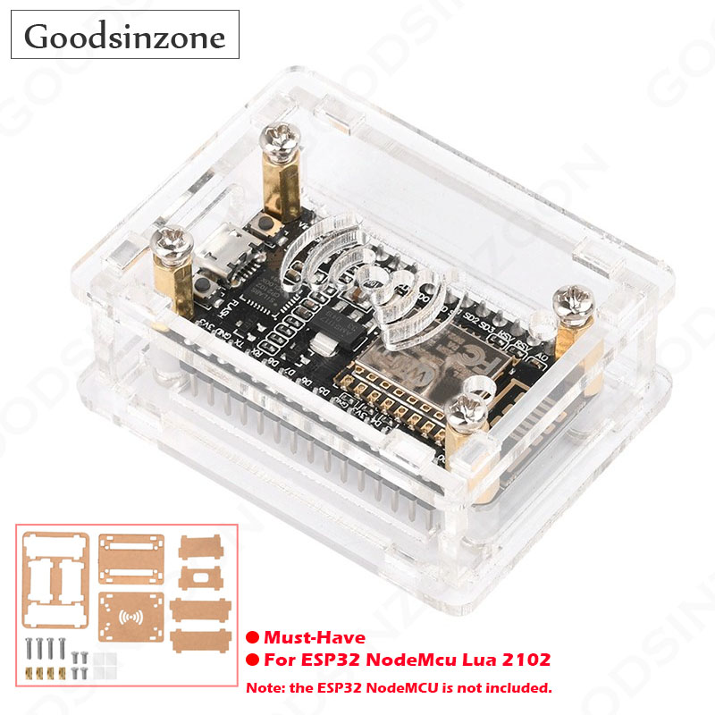 Acrylic Case kit for ESP32 Nod - Nodemcuv2 review and price
